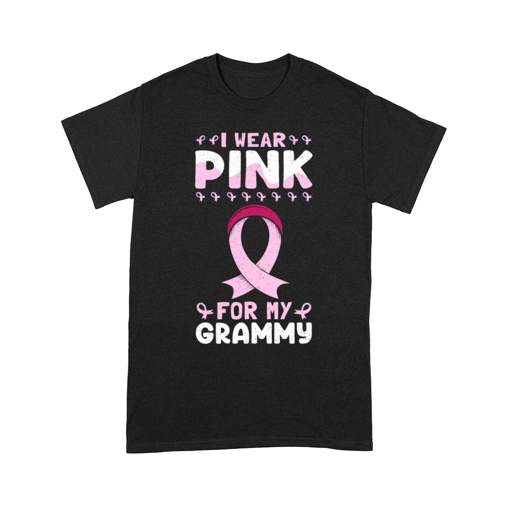 I Wear Pink For My Grammy Breast Cancer Comfort T-shirt