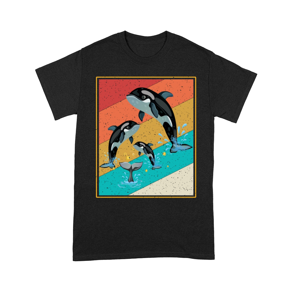 Vintage Orca Retro Style Killer Whale Comfort T-shirt