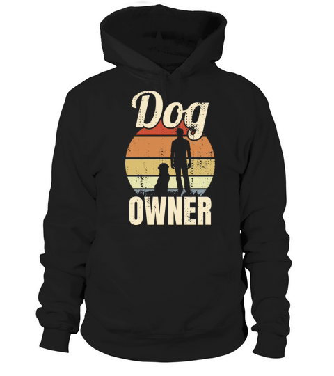 Dog Owner Vintage Look Hoodie Unisex