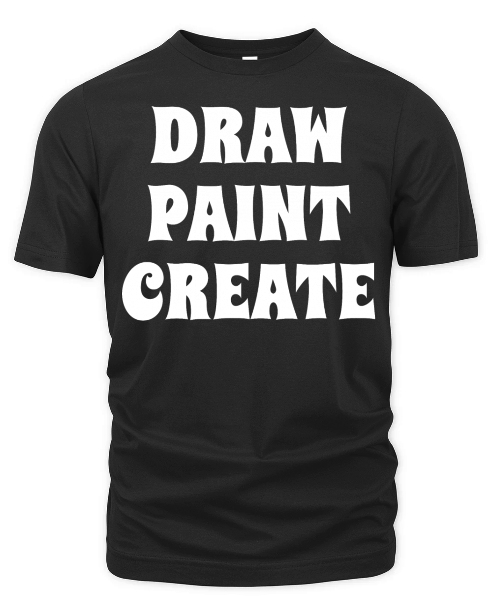 Draw Paint Create - Artist Organic Unisex T-shirt