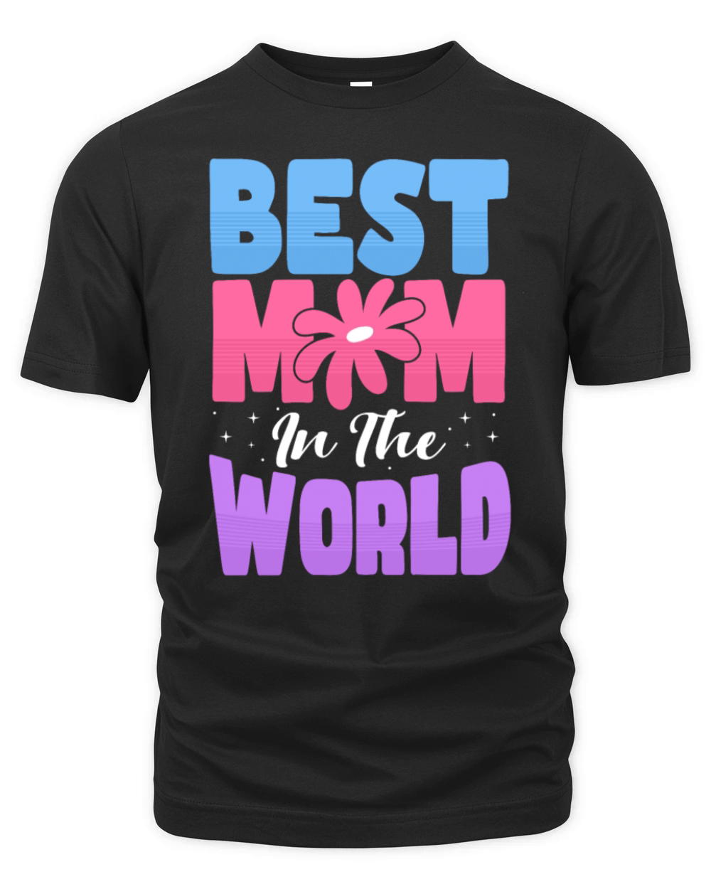 MOTHERS DAY BEST MOM IN THE WORLD Organic Unisex T-shirt