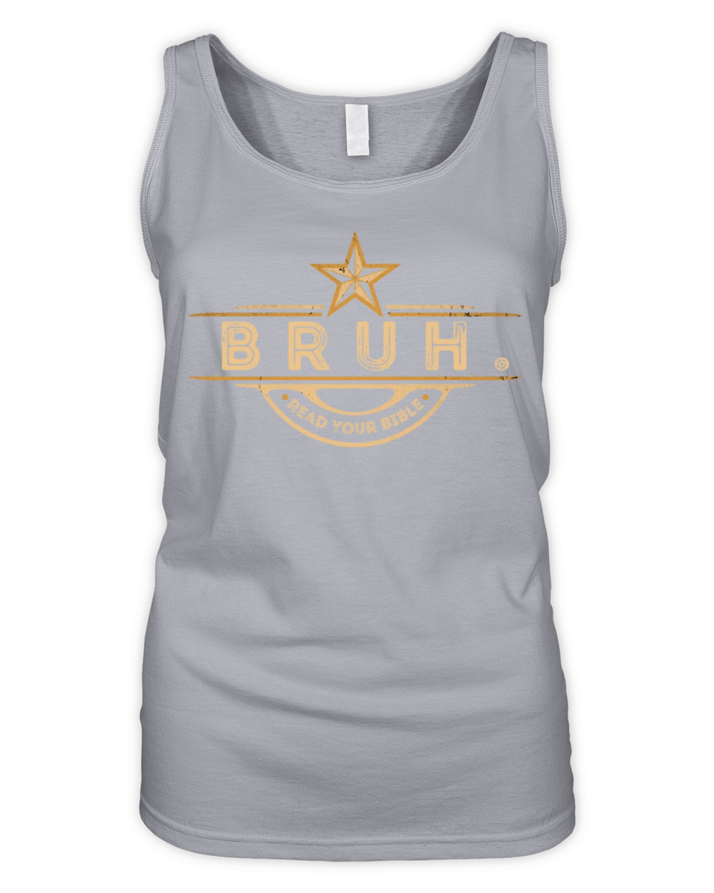 Bruh Meme Read Your Bible God Vintage Modern Chris Organic Women's Tank Top