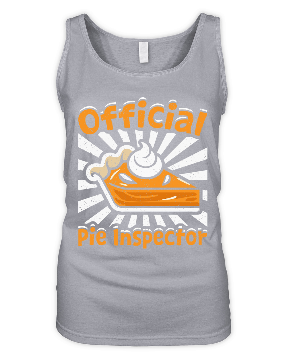 Official Pie Inspector Organic Women's Tank Top