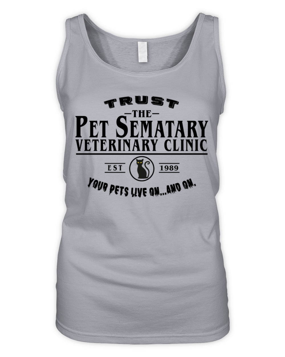 Trust The Pet Sematary Veterinary Clinic - Vintage Organic Women's Tank Top
