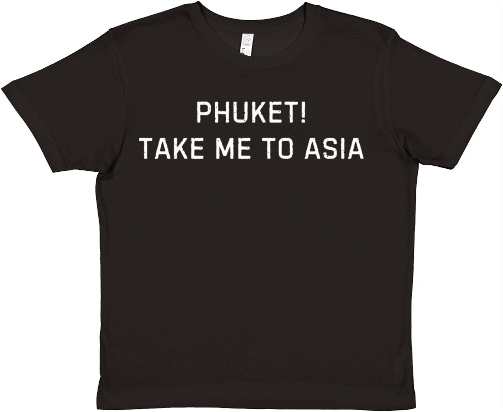 Phuket Travel Destination Graphic Design Premium Kids Crewneck T-shirt