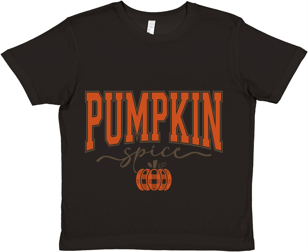 Pumpkin Spice 4 Premium Kids Crewneck T-shirt