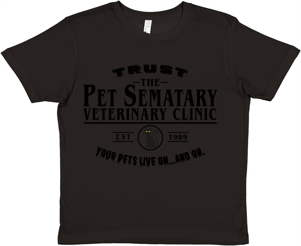 Trust The Pet Sematary Veterinary Clinic - Vintage Premium Kids Crewneck T-shirt