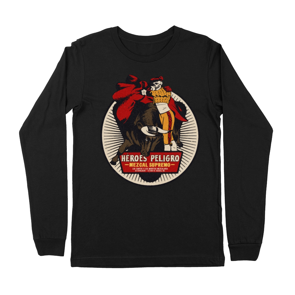 Vintage Skull Matador Mezcal Premium Long Sleeve