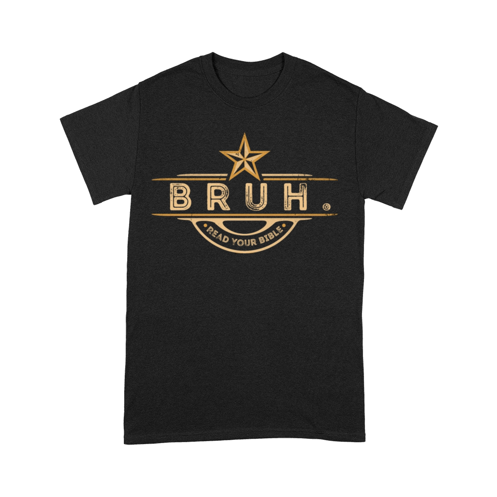 Bruh Meme Read Your Bible God Vintage Modern Chris Premium T-shirt