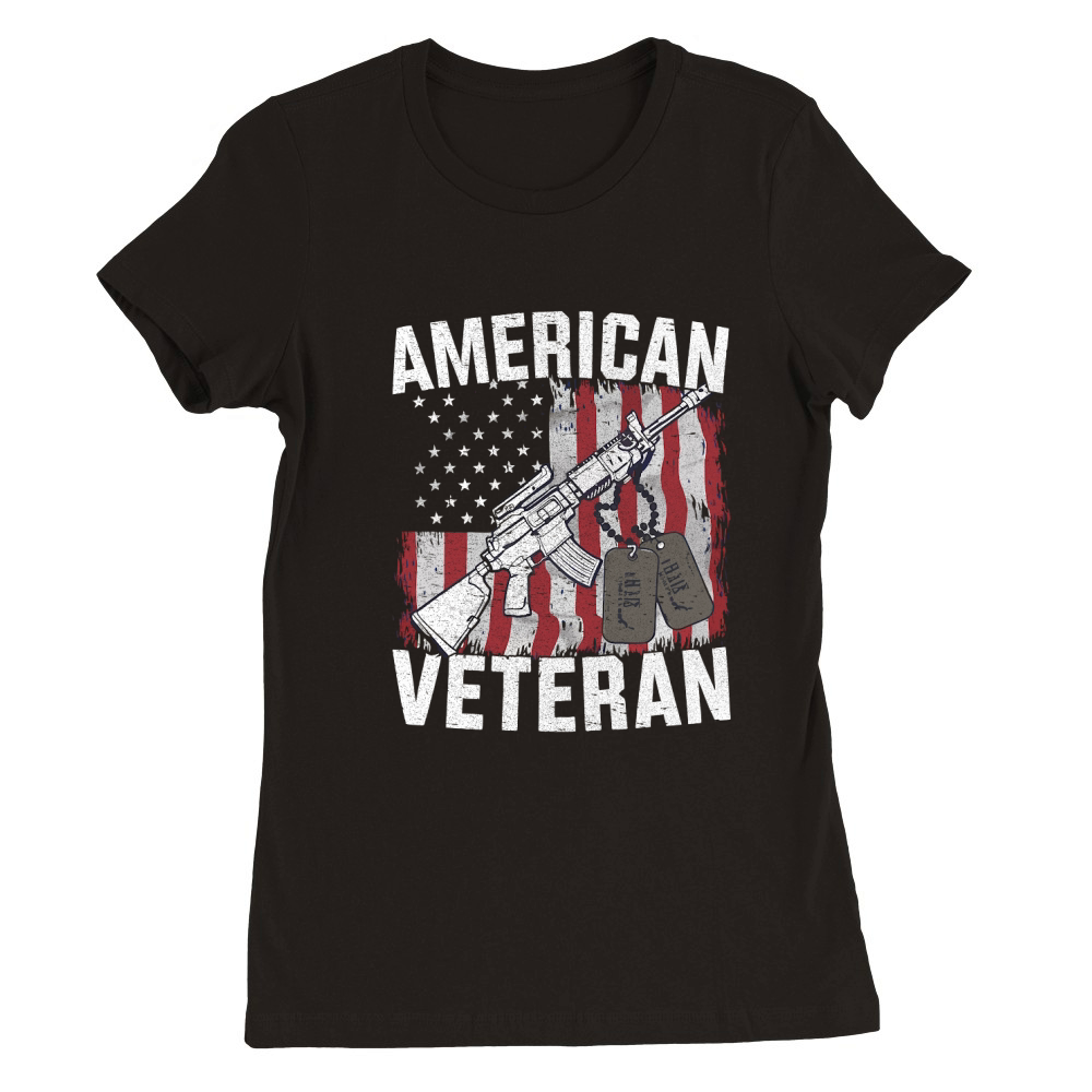 American veteran 1.01 Premium Womens Crewneck T-shirt
