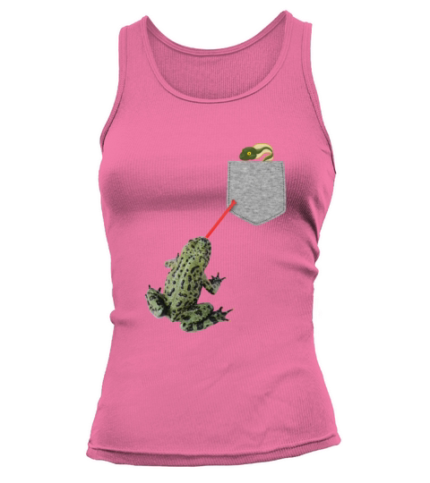 Frog Tongue Reaching For Tadpole In Your Pocket Tank top Woman