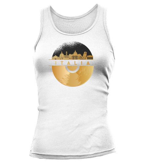 Vinyl-Record-Player Disco-Music Tank top Woman