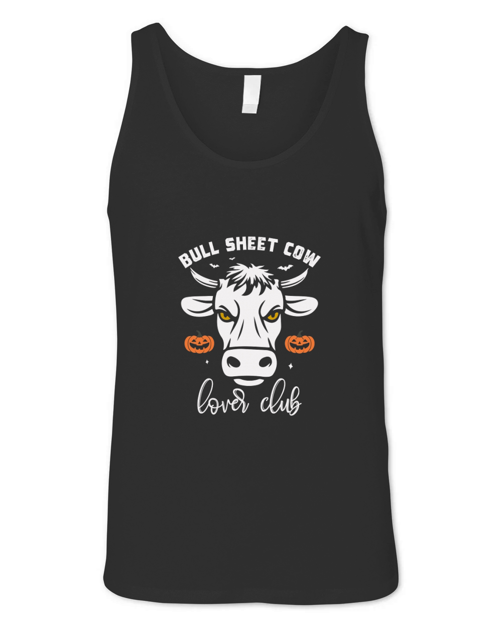 Bull sheet cow lover club Unisex Jersey Tank