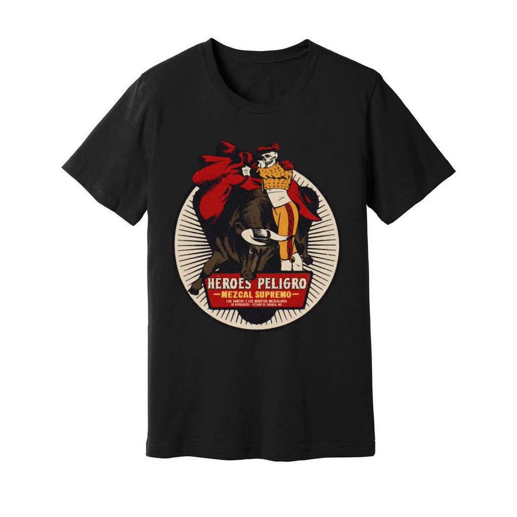 Vintage Skull Matador Mezcal Unisex Jersey Tee