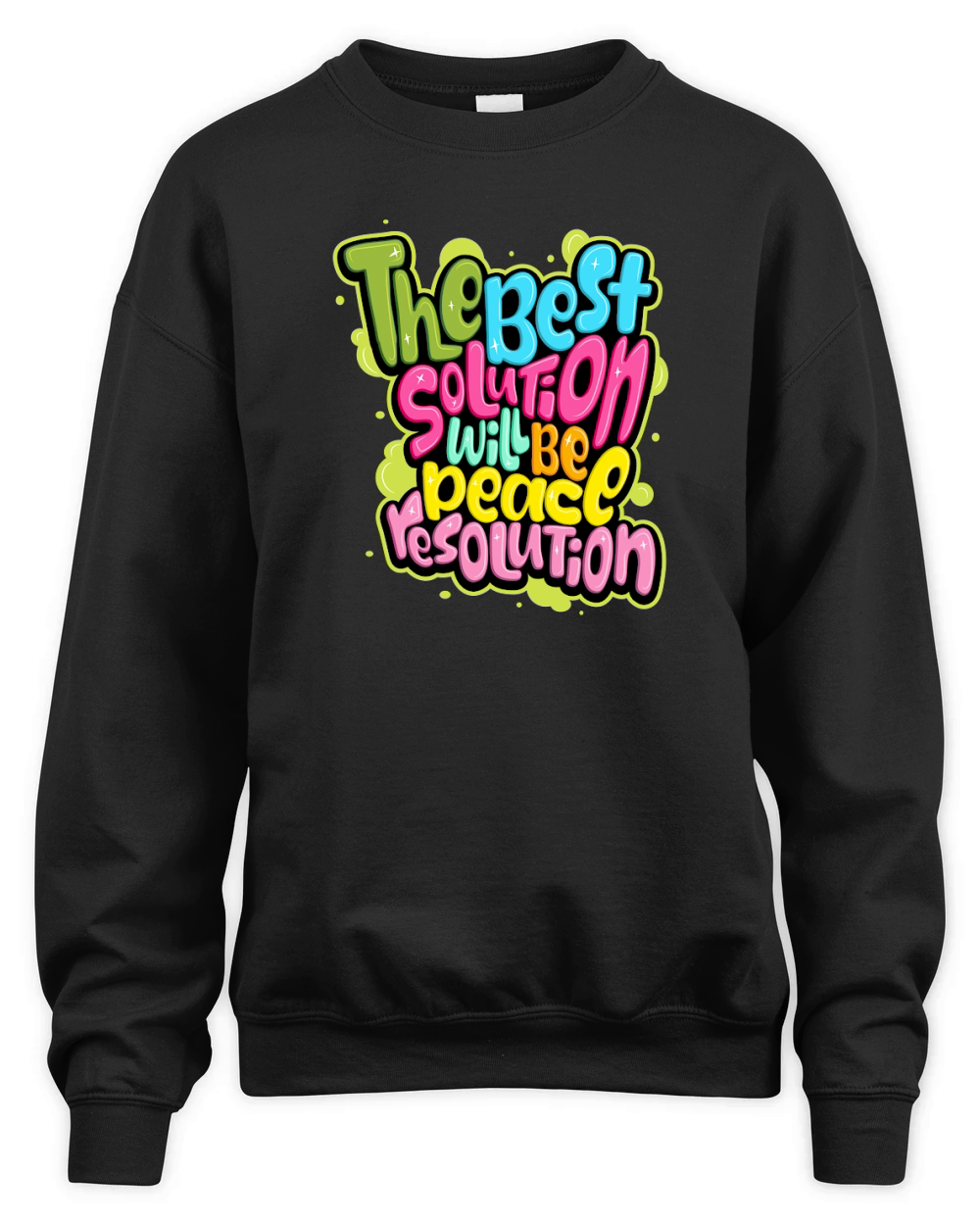 The best solutioh will be peacl resolution Unisex Premium Crewneck Sweatshirt