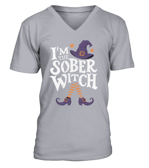 Im the sober witch V-Neck T-shirt