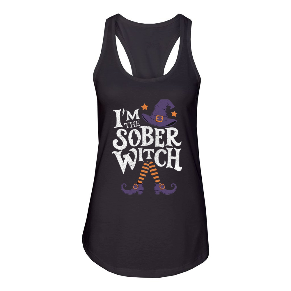 Im the sober witch Women's Racerback Tank