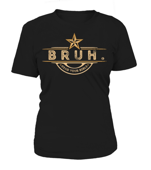 Bruh Meme Read Your Bible God Vintage Modern Chris Women's T-Shirt