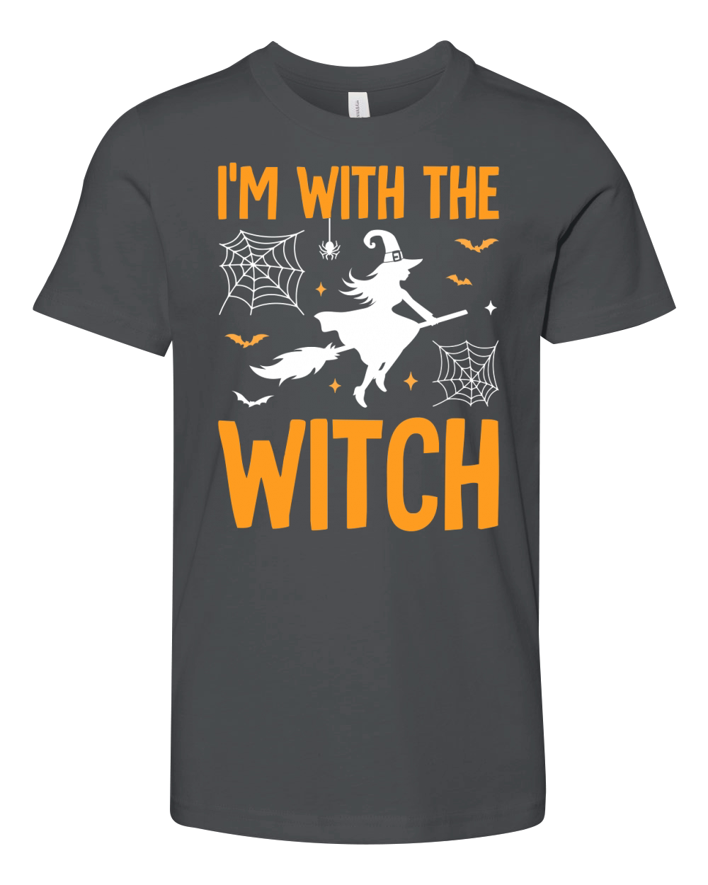 248. i m with the witch Youth Unisex Jersey Tee