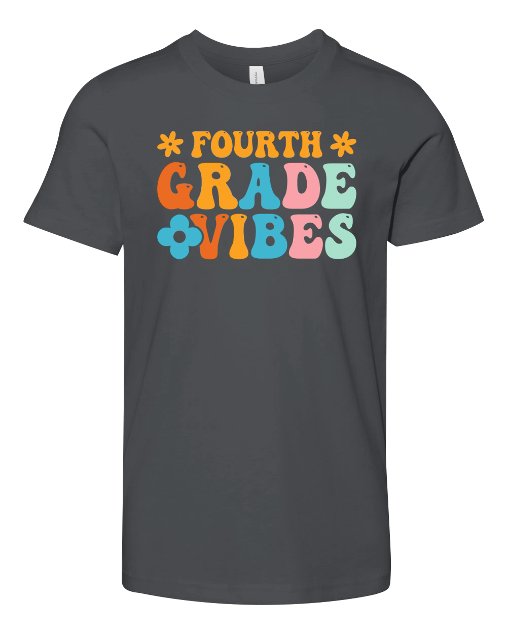 Fourth Grade Vibes Youth Unisex Jersey Tee