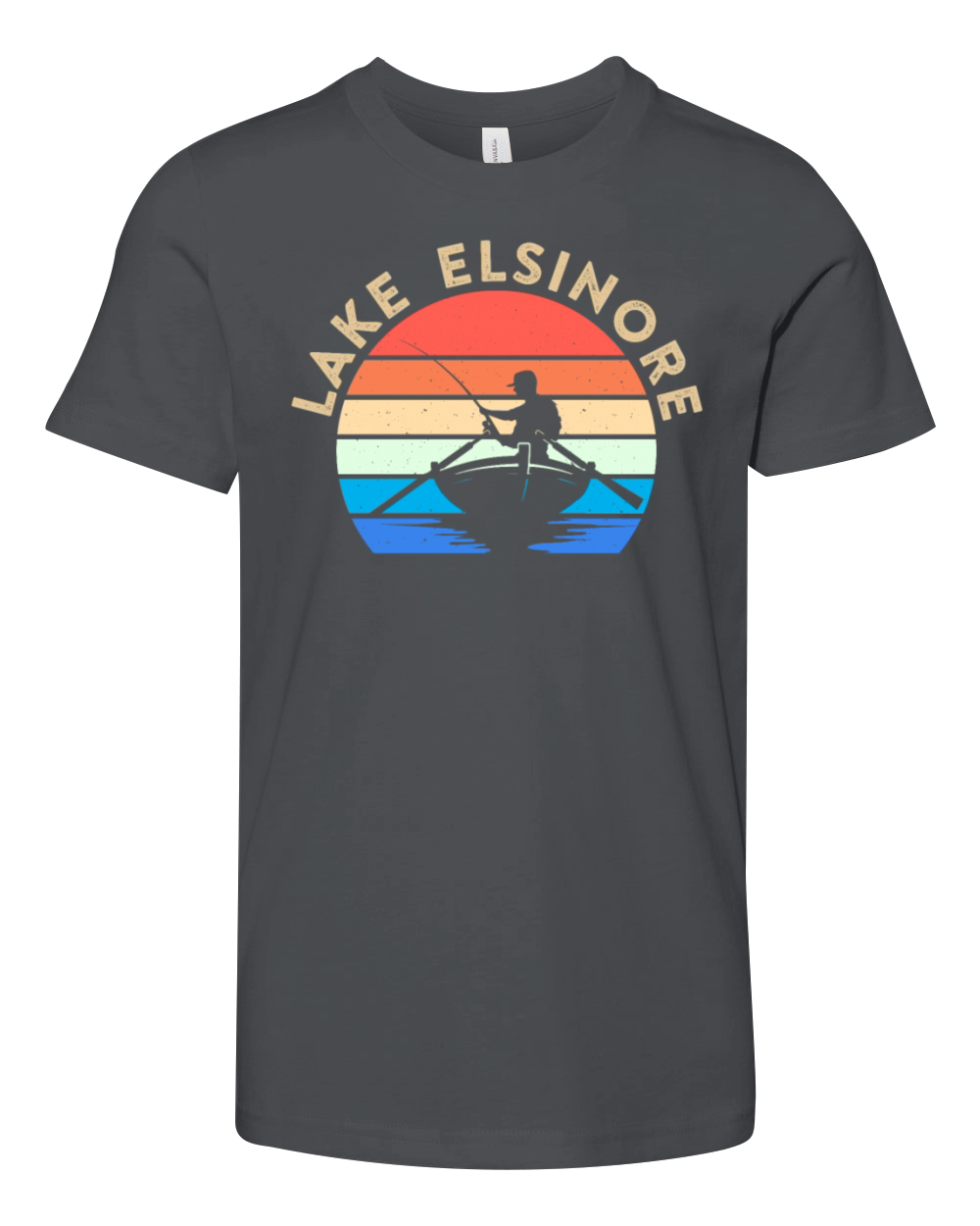 LAKE ELSINORE CALIFORNIA USA Golden State Lakes Youth Unisex Jersey Tee