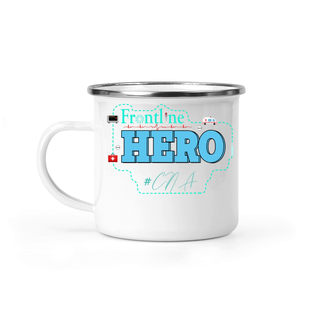 Frontline Heroes CNA Camping Mug