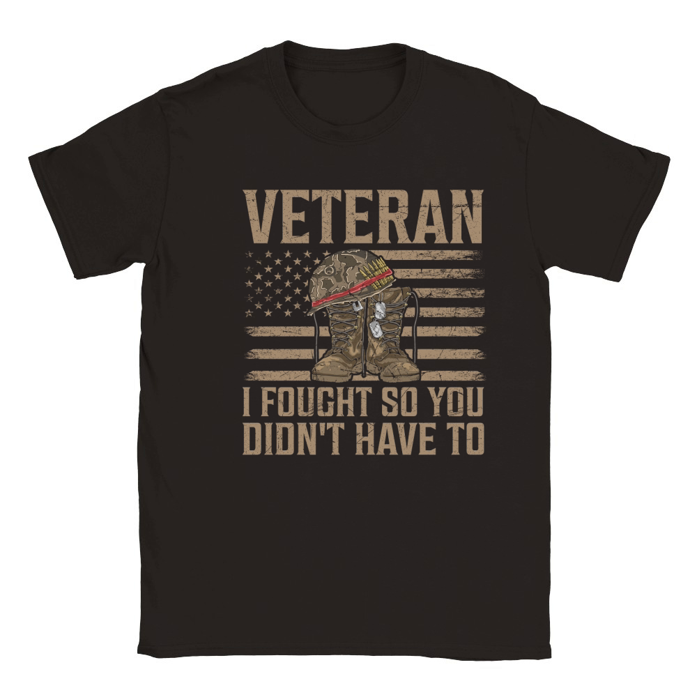 veteran i fought so you didnt have to Classic Kids Crewneck T-shirt
