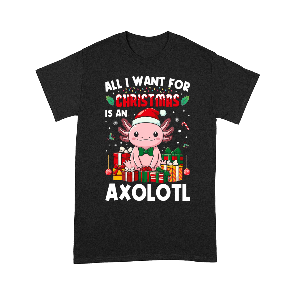 all i want for christmas is an axlotl Comfort T-shirt