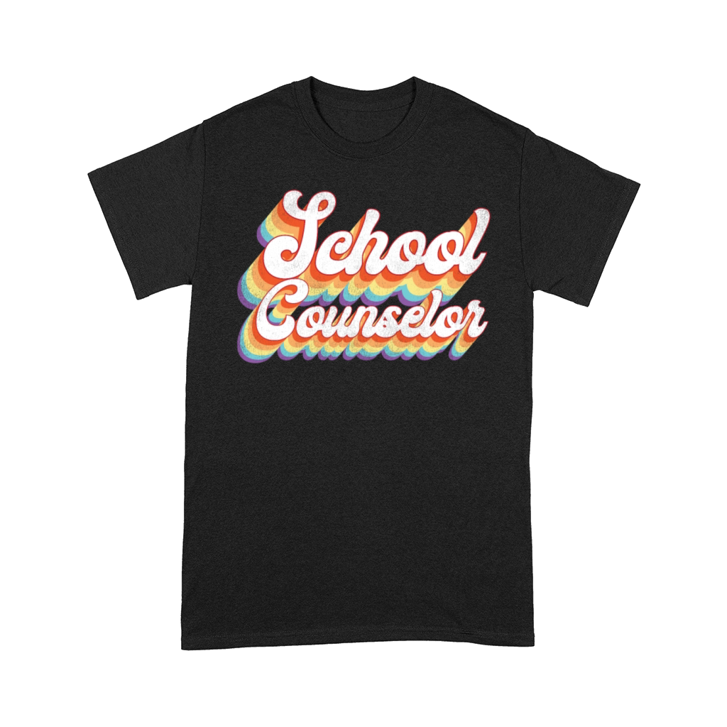 School Counselor Retro Vintage Comfort T-shirt