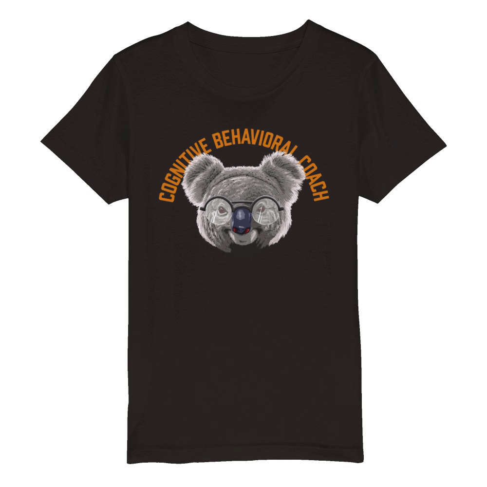 Koalified Cognitive Behavioral Coach Behavioral Sp Organic Kids Crewneck T-shirt