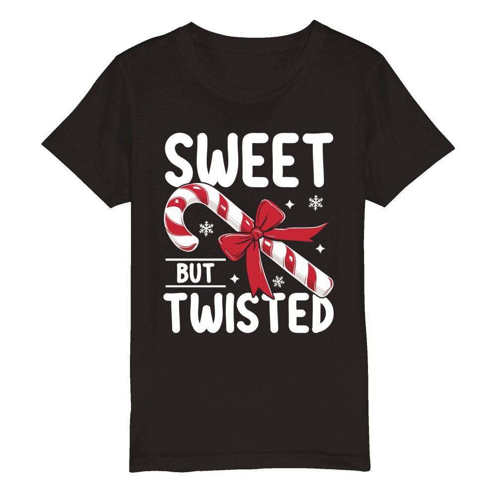 Sweet But Twisted Organic Kids Crewneck T-shirt