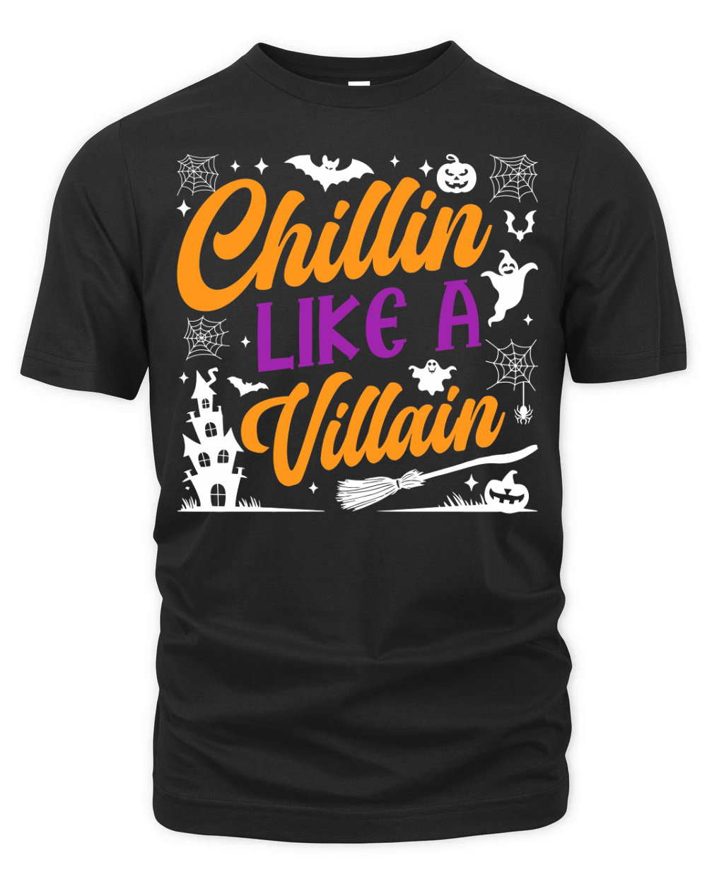 chillin like a villain Organic Unisex T-shirt