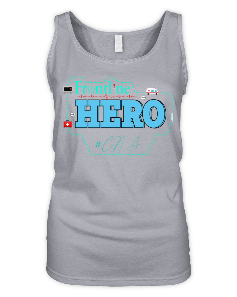 Frontline Heroes CNA Organic Women's Tank Top