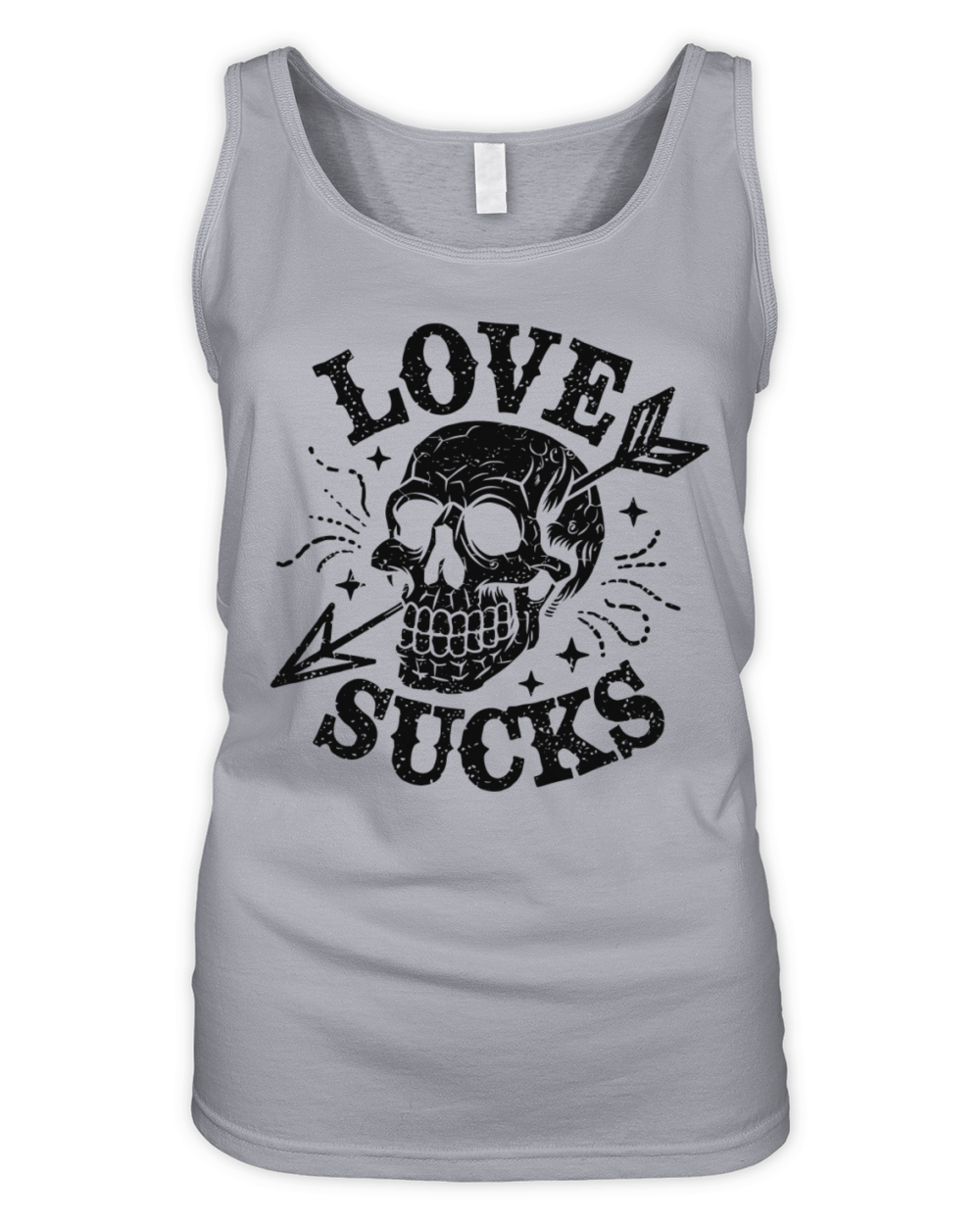Love Sucks Organic Women's Tank Top