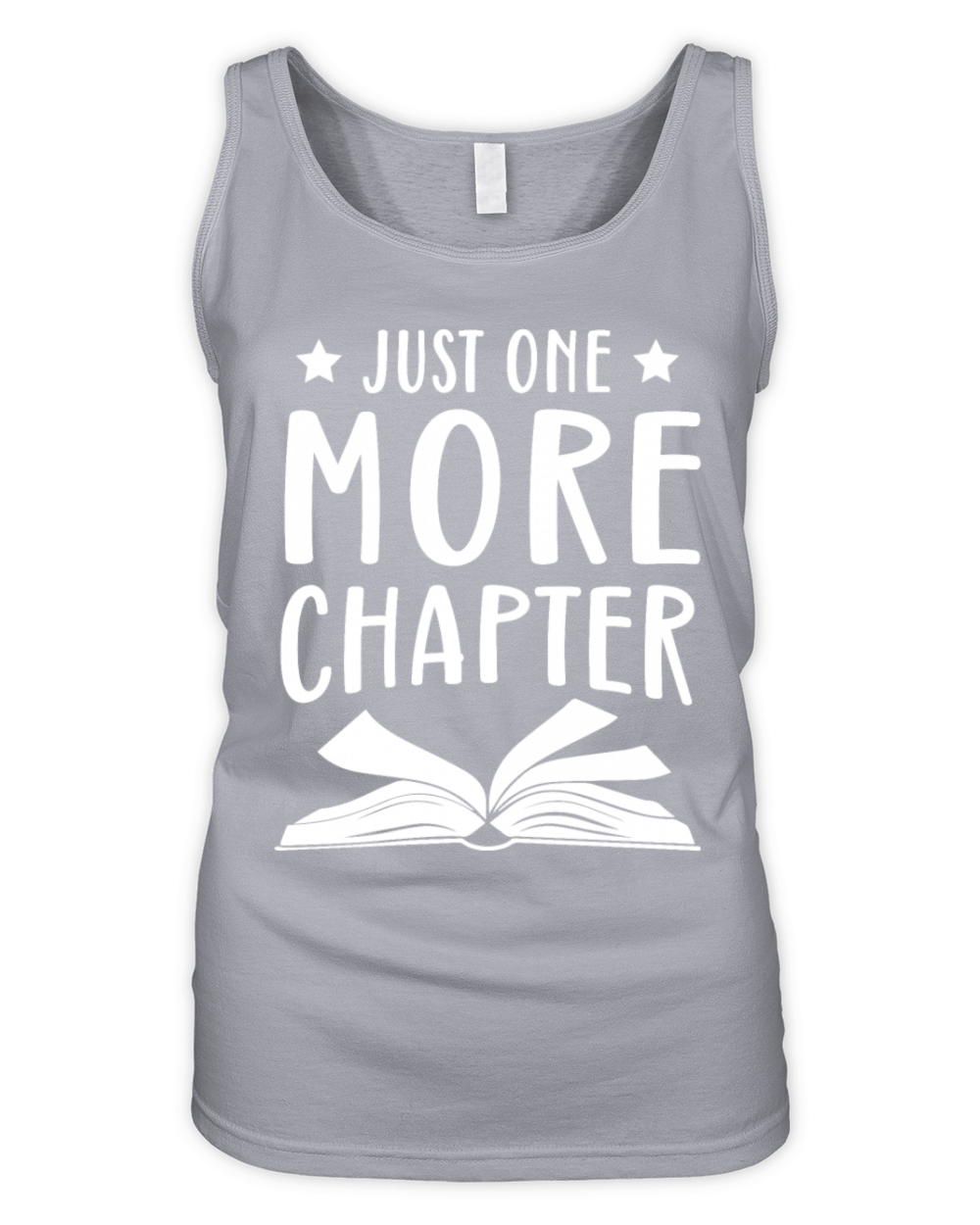 More Chapter Book Lover Reader Desing Reading Organic Women's Tank Top
