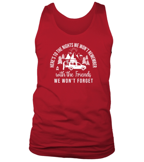 Camping-Camper Microcamper Travel-Caravan Quote Tank Top Unisex