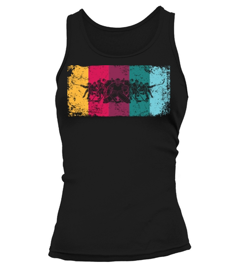 Ice Hockey Player Vintage Ice Hockey Tank top Woman