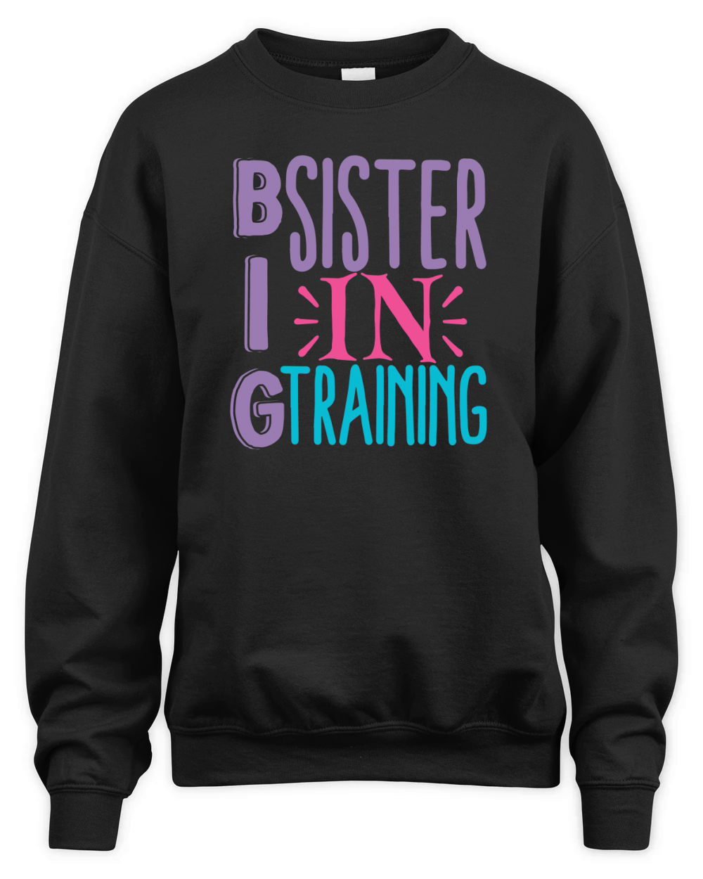 Big sister in training Unisex Premium Crewneck Sweatshirt