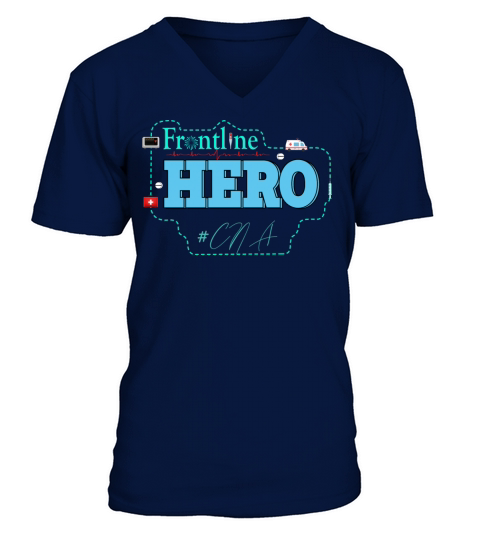 Frontline Heroes CNA V-Neck T-shirt