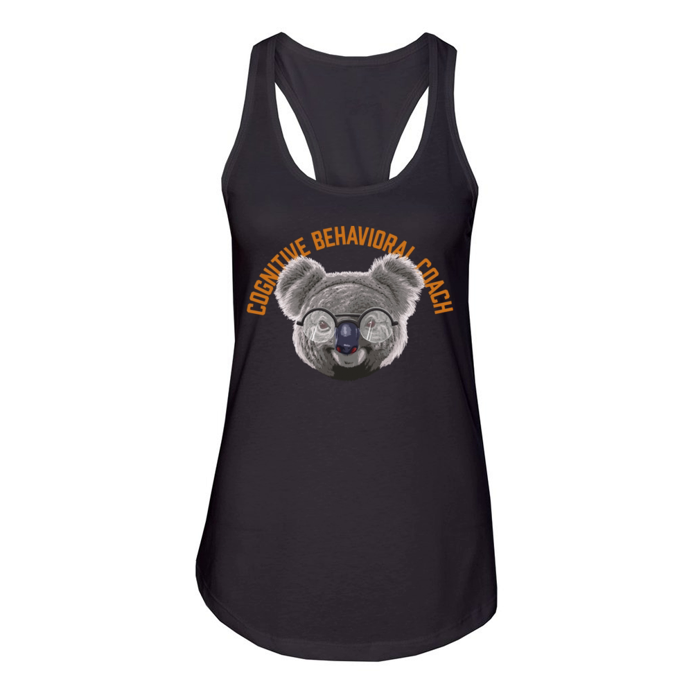 Koalified Cognitive Behavioral Coach Behavioral Sp Women's Racerback Tank