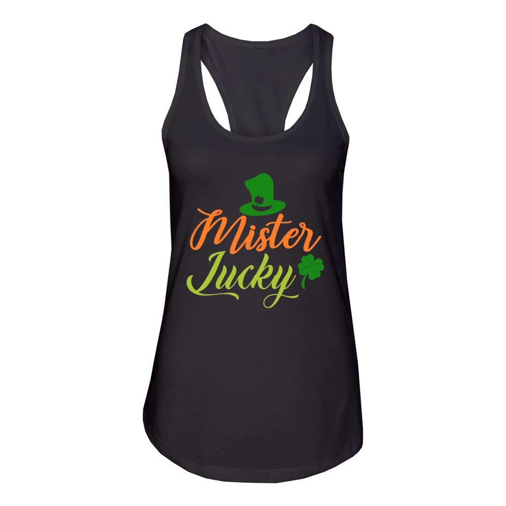 Mister lucky Women's Racerback Tank