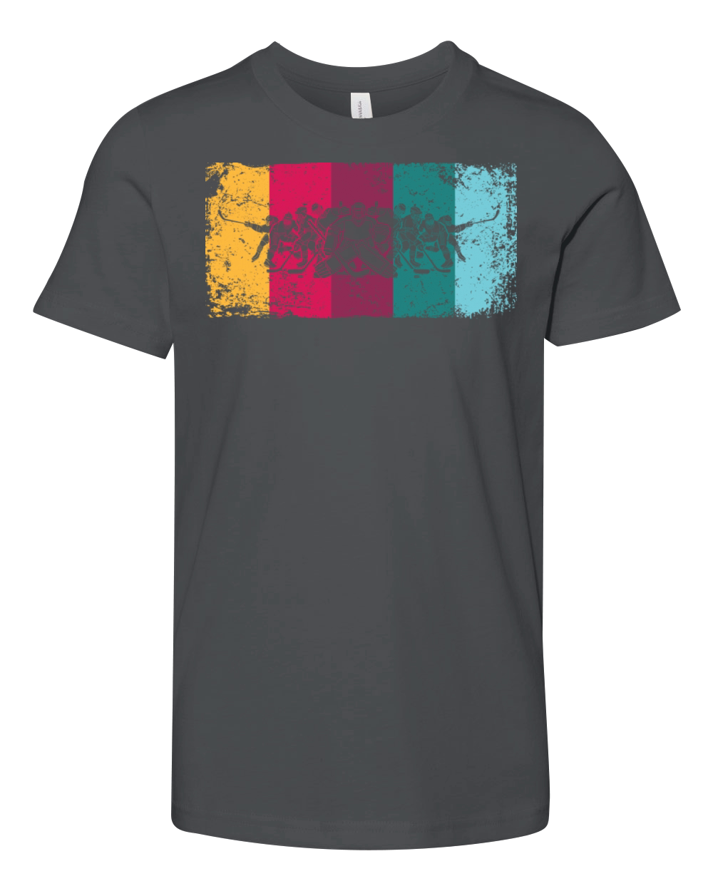 Ice Hockey Player Vintage Ice Hockey Youth Unisex Jersey Tee