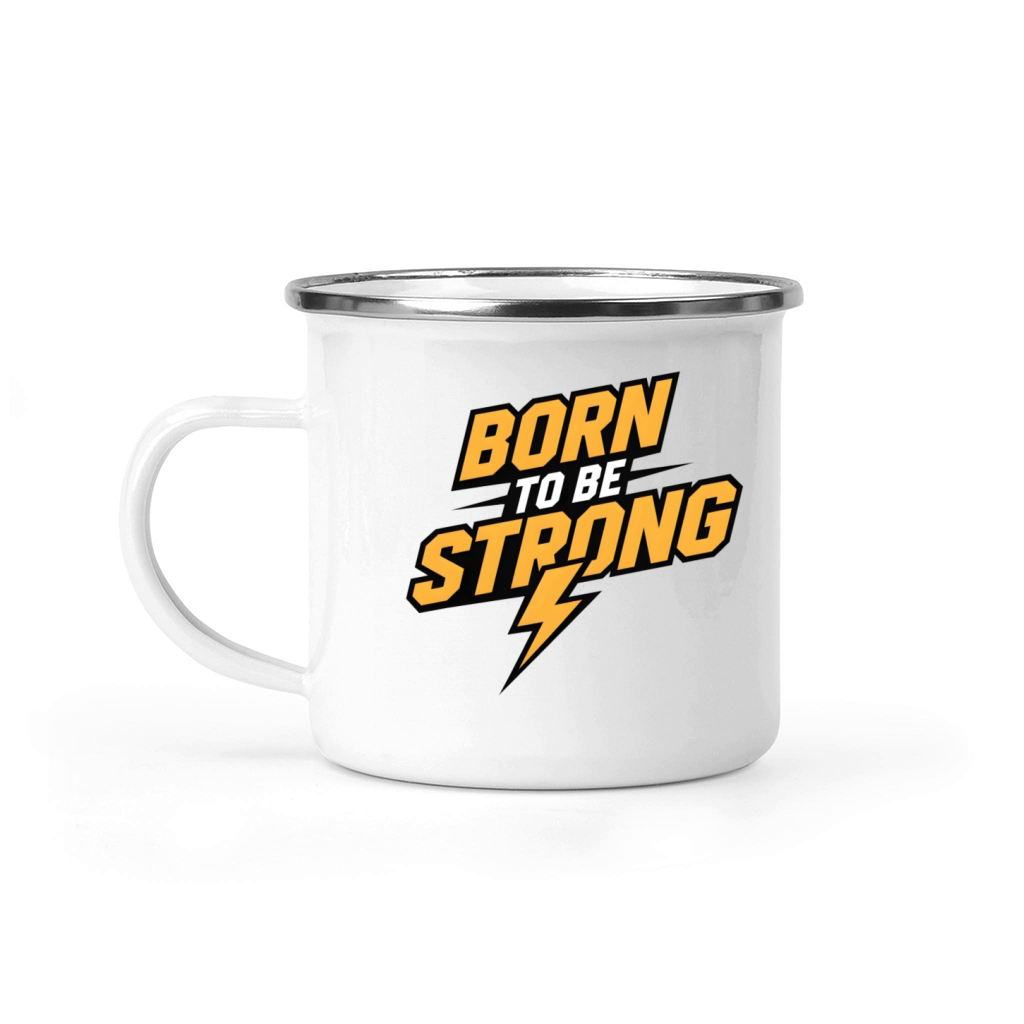 Born to be strong 1 Camping Mug