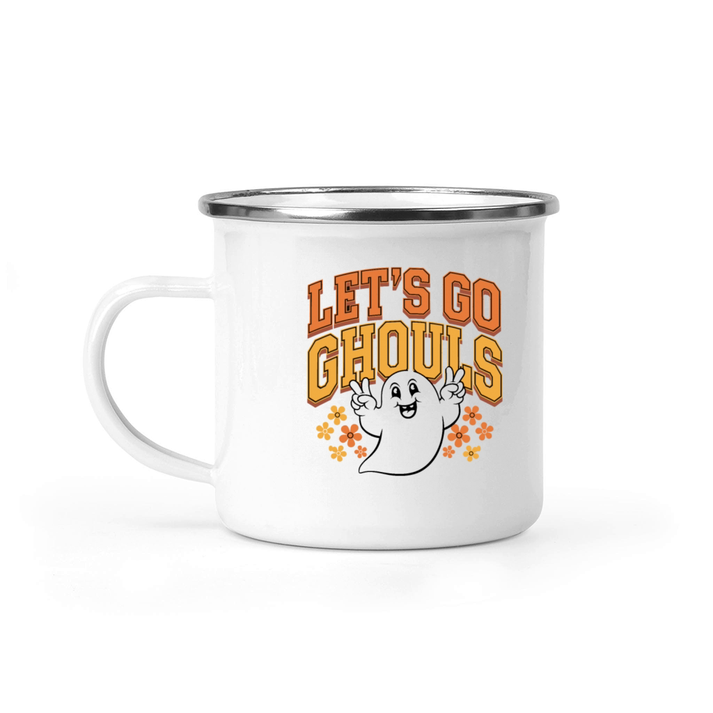 Lets Go Ghouls Camping Mug
