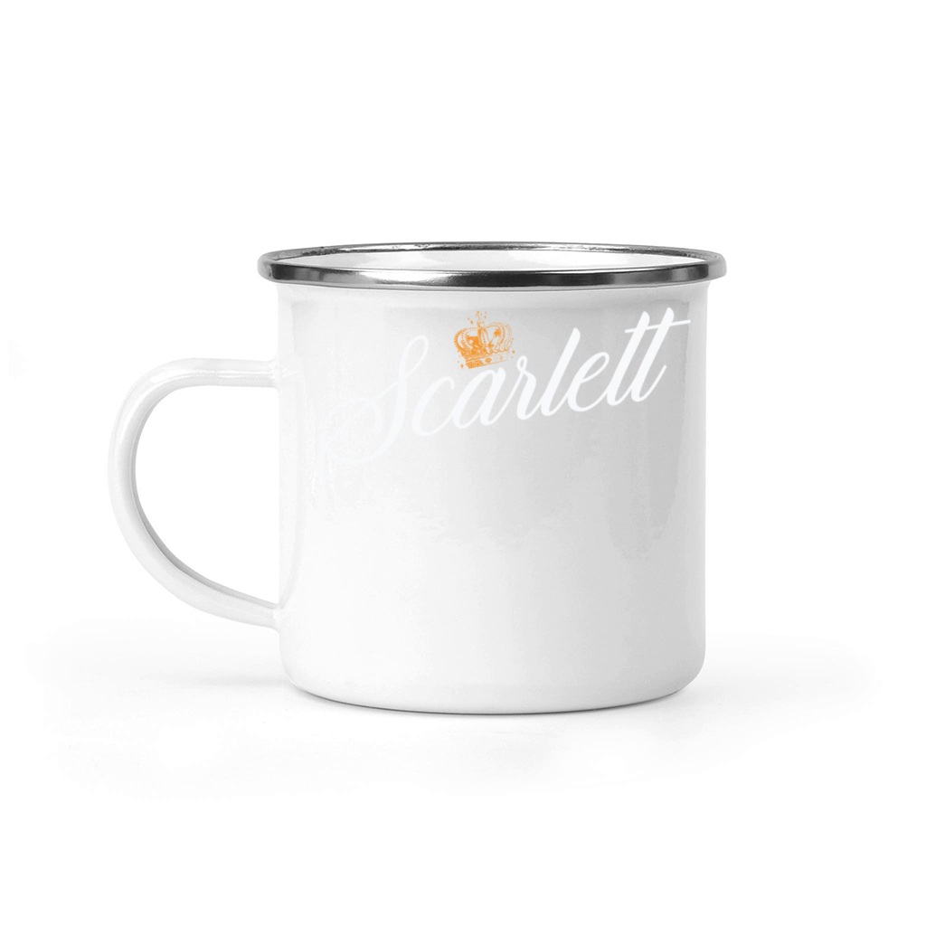 Scarlett Name for Women Kids Toddlers - Scarlett Camping Mug