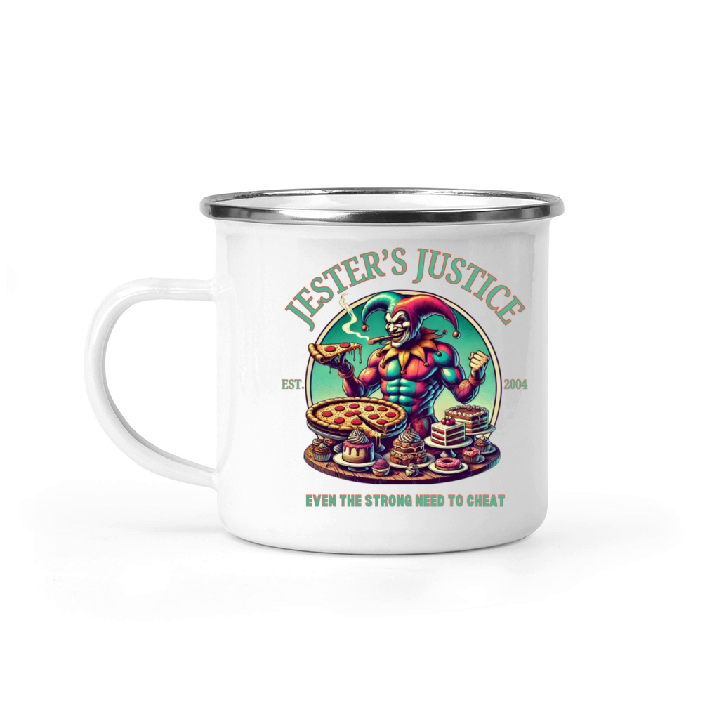 Slice of Mischief Camping Mug