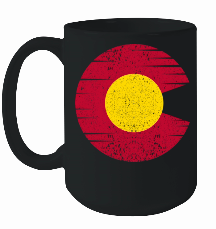 Colorado flag Ceramic Mug