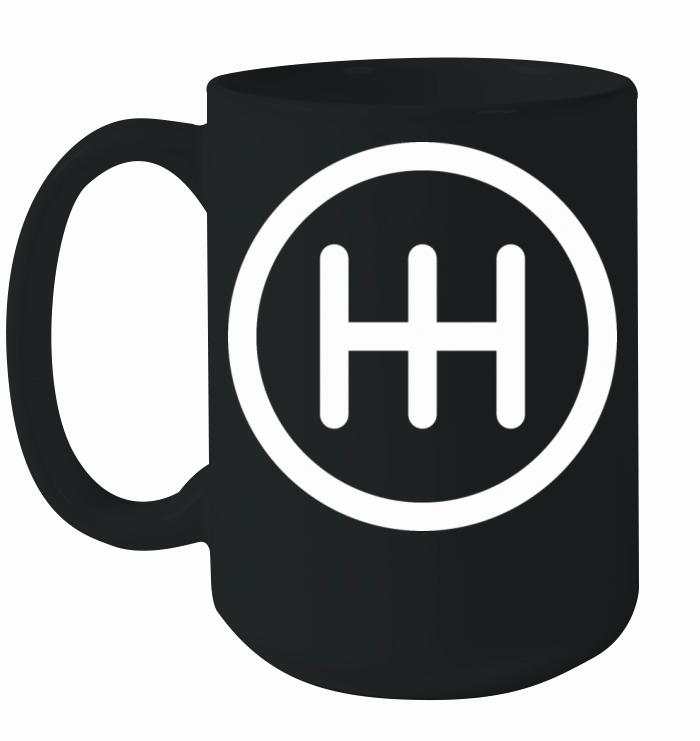 Vintage Gear Shift Knob Ceramic Mug