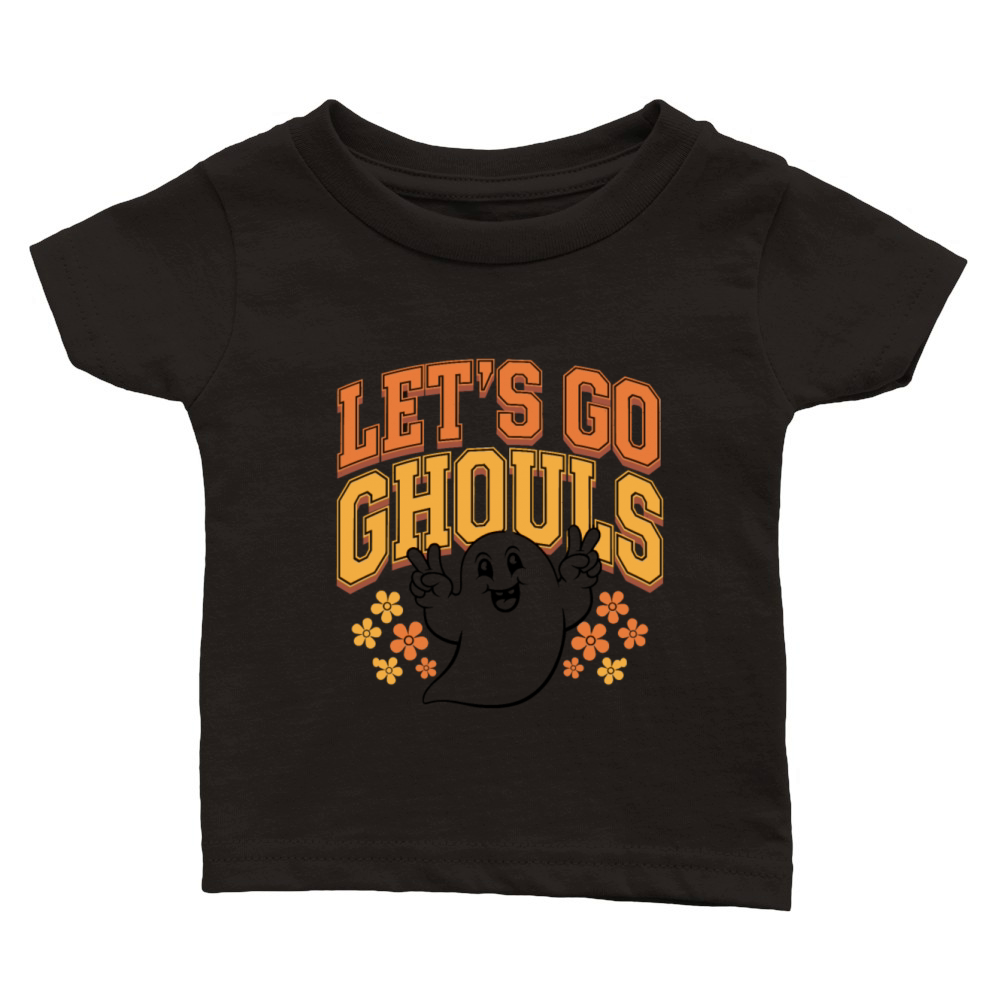 Lets Go Ghouls Classic Baby Crewneck T-shirt