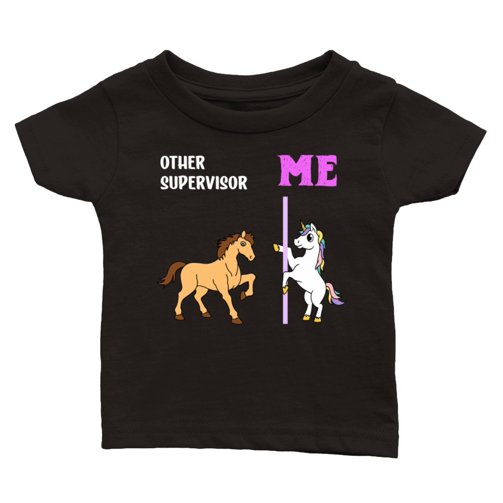 Supervisor Classic Baby Crewneck T-shirt